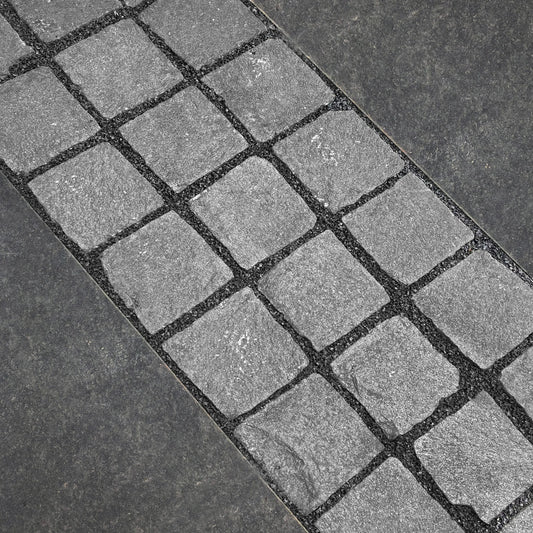 Pavé en GRANIT ANTHRACITE - Minéral Pierre Naturelle