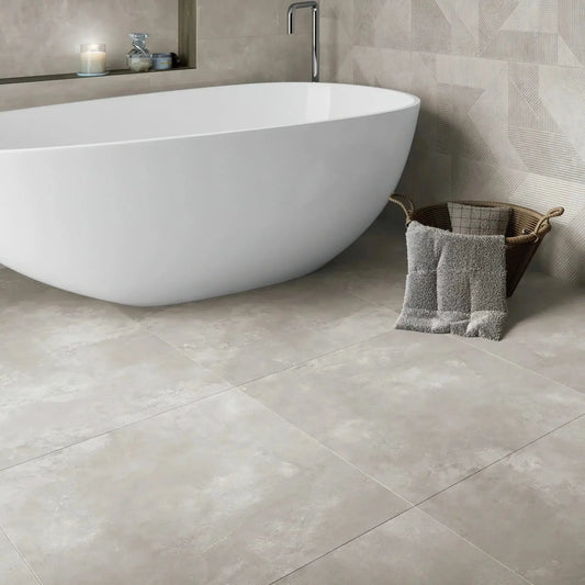 ZIR GREY Fliesen in Betonoptik - 60 x 60 cm