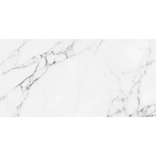 Carrelage effet marbre CAPRAIA brillant - 120 x 60 cm Minéral pierre naturelle