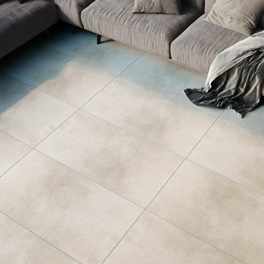 Grès cérame VISTA BEIGE, céramique, carrelage - 60 x 60 x 2 cm