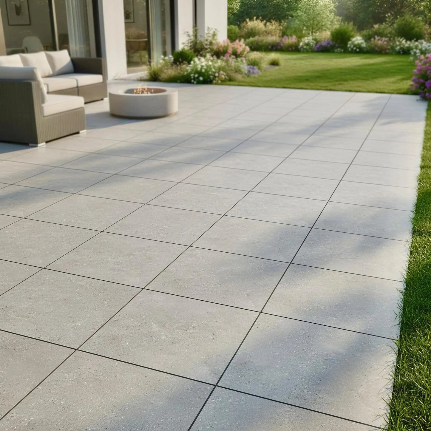 THANOS Außenfliesen in Steinoptik – 60 x 60 x 2 cm