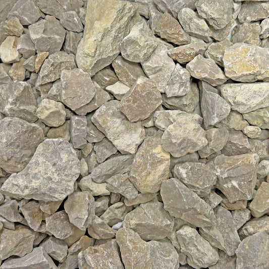 Splitt Kalkstein grau CHAMPAGNE - 20/40 mm Minéral Naturstein