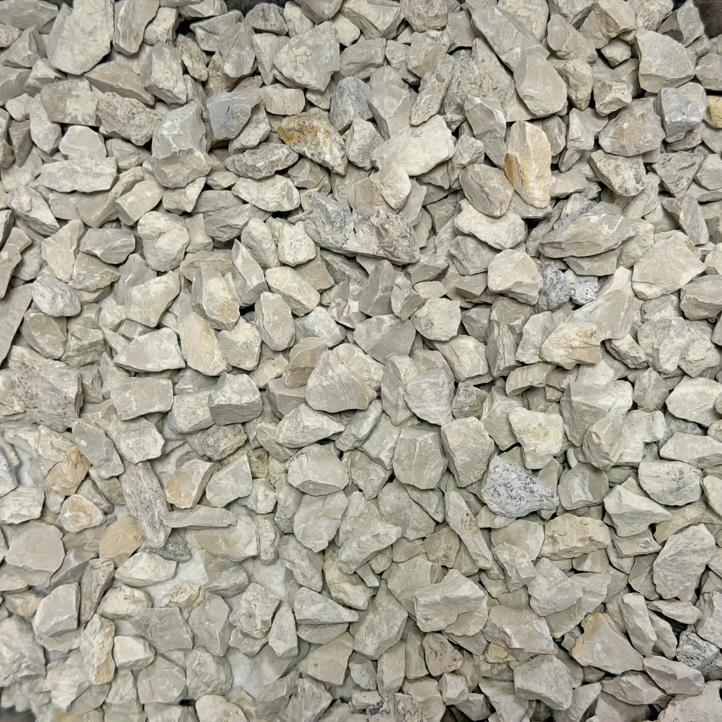 Splitt Kalkstein grau CHAMPAGNE - 6/10 mm Minéral Naturstein