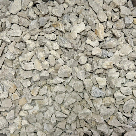 Splitt Kalkstein grau CHAMPAGNE - 6/10 mm Minéral Naturstein