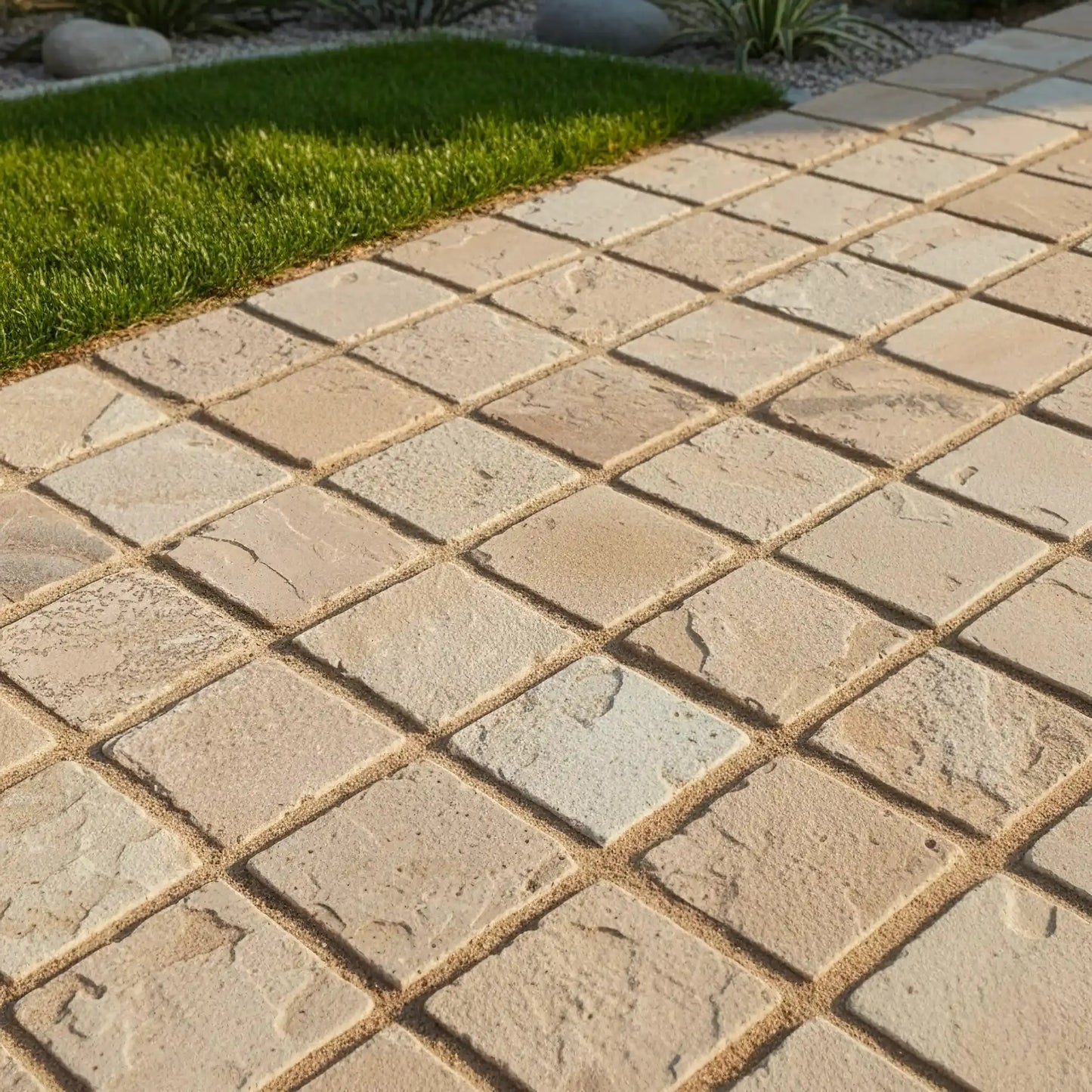 Pflaster Sandstein KANDLA BEIGE Minéral Naturstein