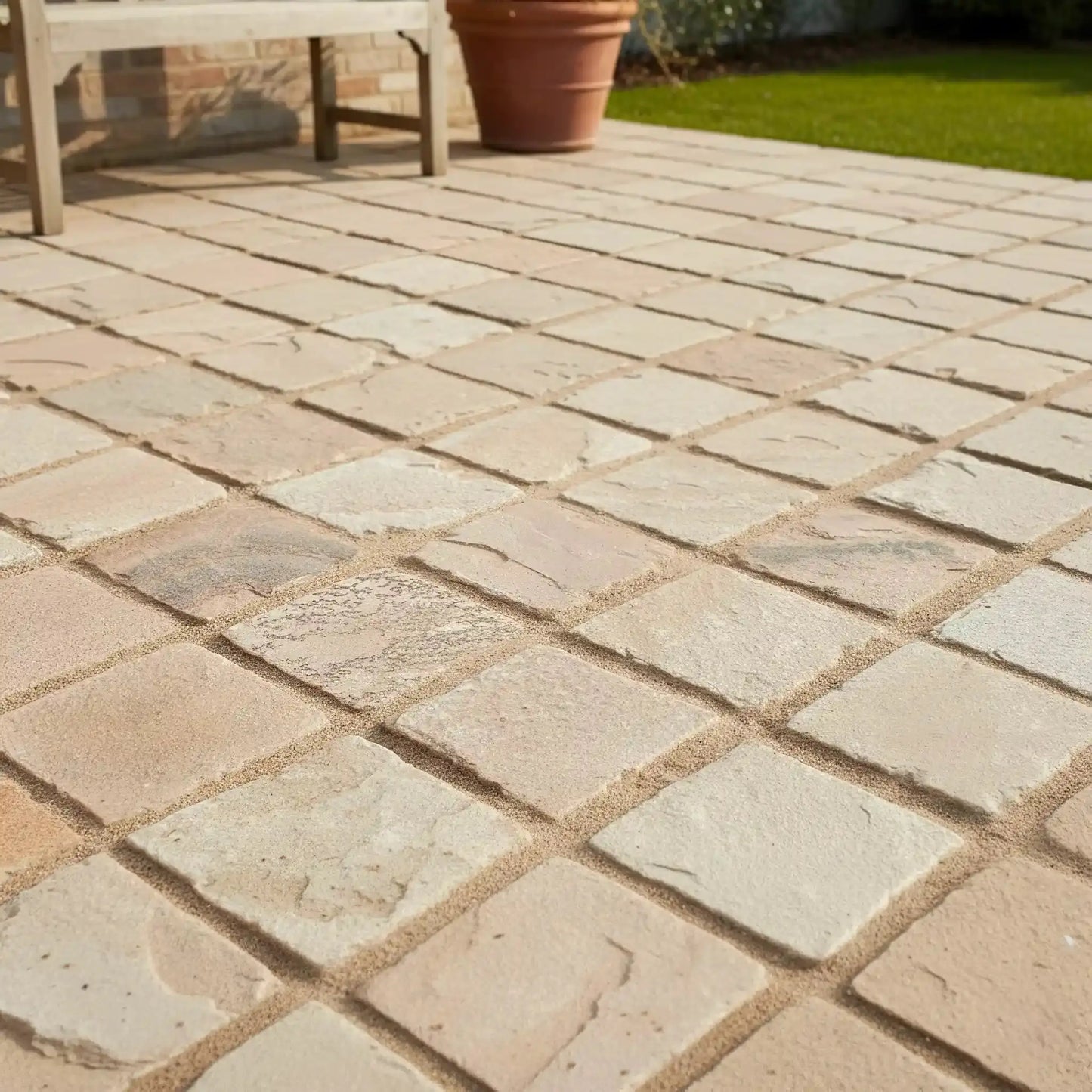 Pflaster Sandstein KANDLA BEIGE Minéral Naturstein