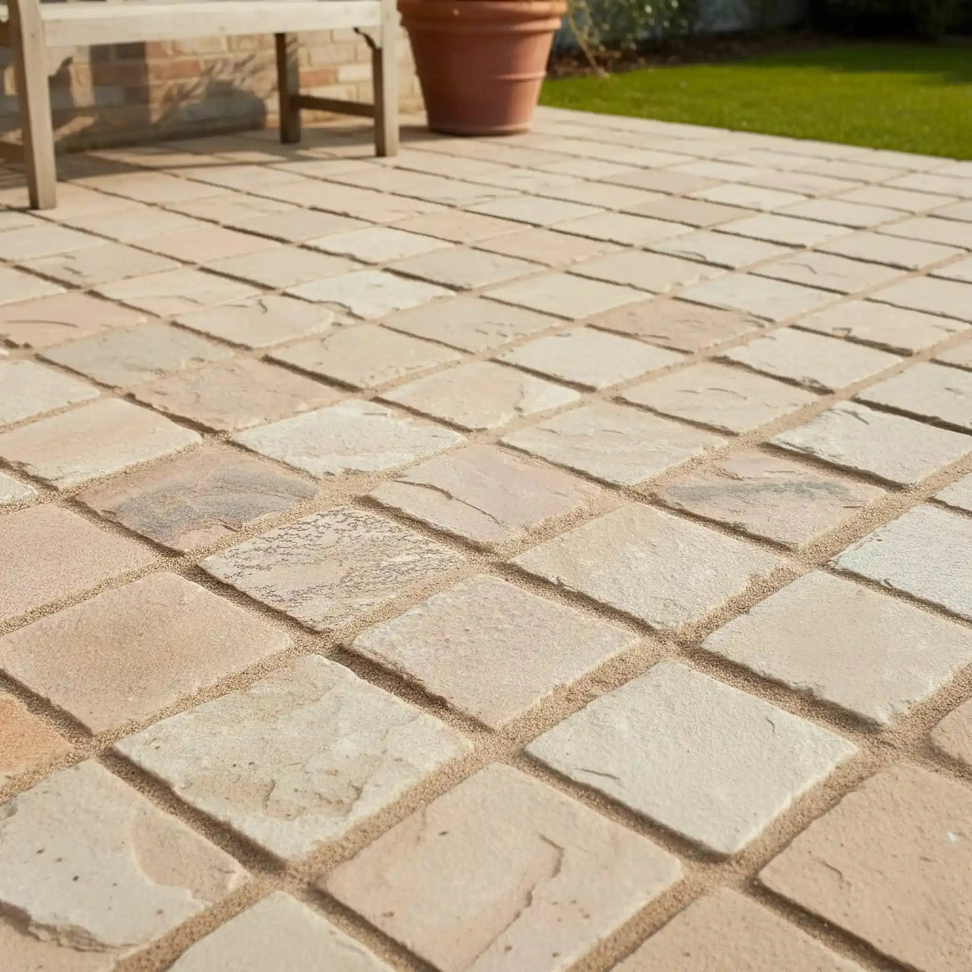 Pflaster Sandstein KANDLA BEIGE Minéral Naturstein