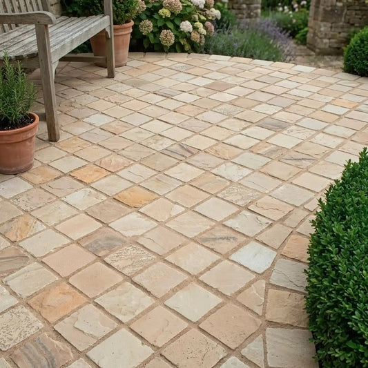 Pflaster Sandstein KANDLA BEIGE Minéral Naturstein