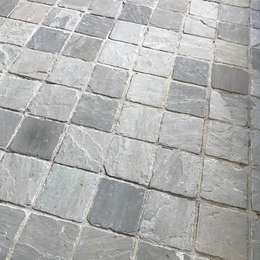 Pavé en grès KANDLA GREY - Minéral Pierre Naturelle