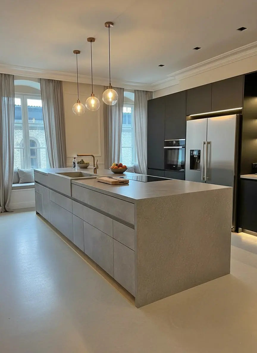 Calcaire KIRCHHEIMER MUSCHERKALK adouci Minéral pierre naturelle