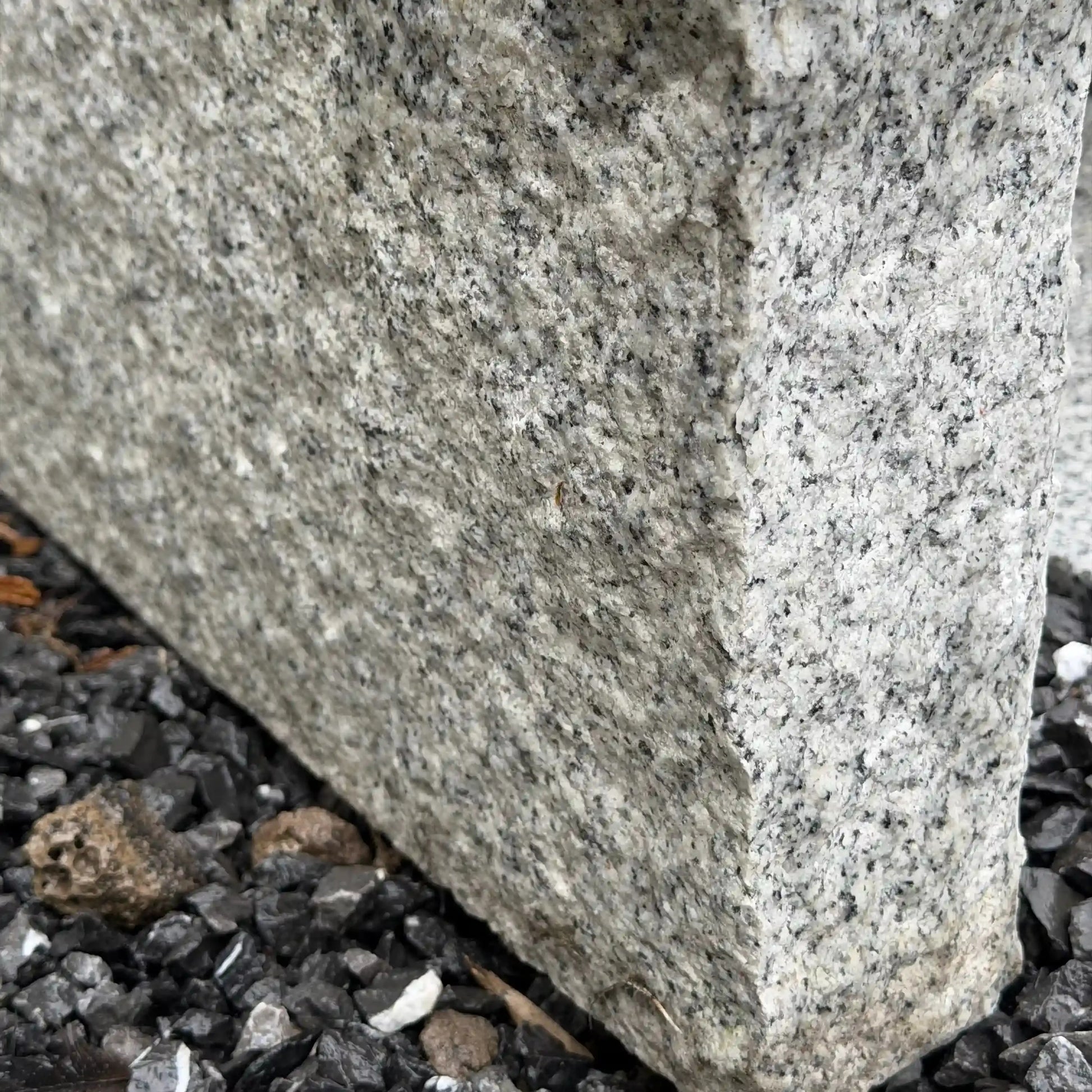 Margelle massive en granit SILVERSAND Minéral pierre naturelle