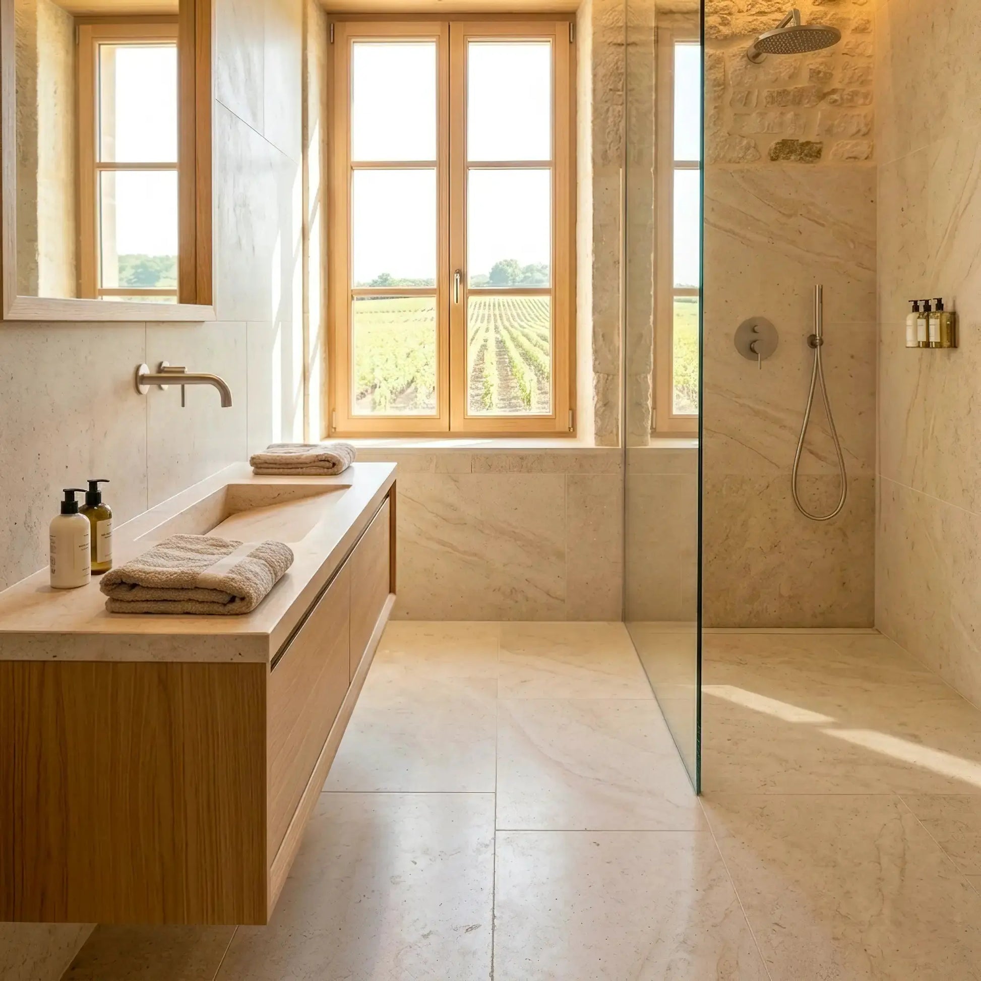 Bodenplatte Bourgogne SEMOND BEIGE Minéral Naturstein