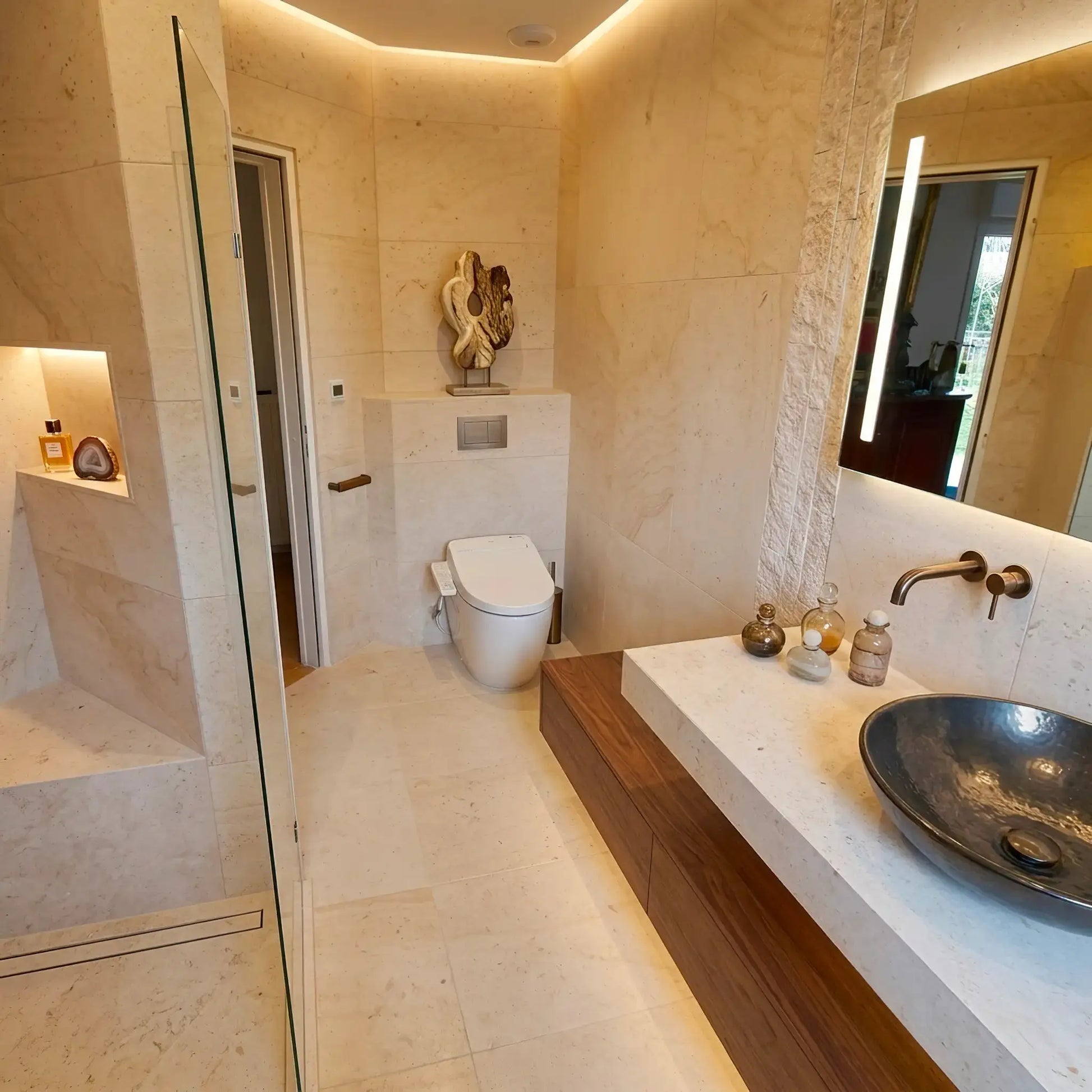 Bodenplatte Bourgogne SEMOND BEIGE Minéral Naturstein