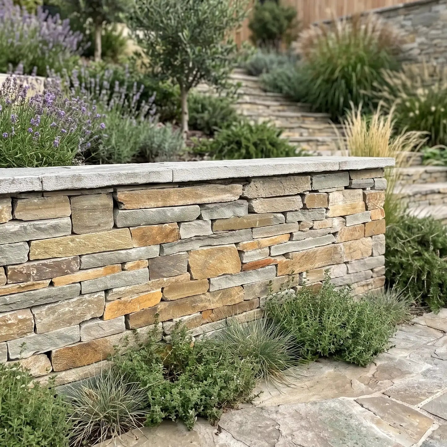 Rough Split-Face QUARTZITE ADRIATICO MIX
