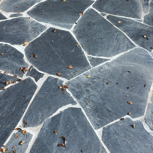 Opus incertum en PHYLLITE - Minéral Pierre Naturelle