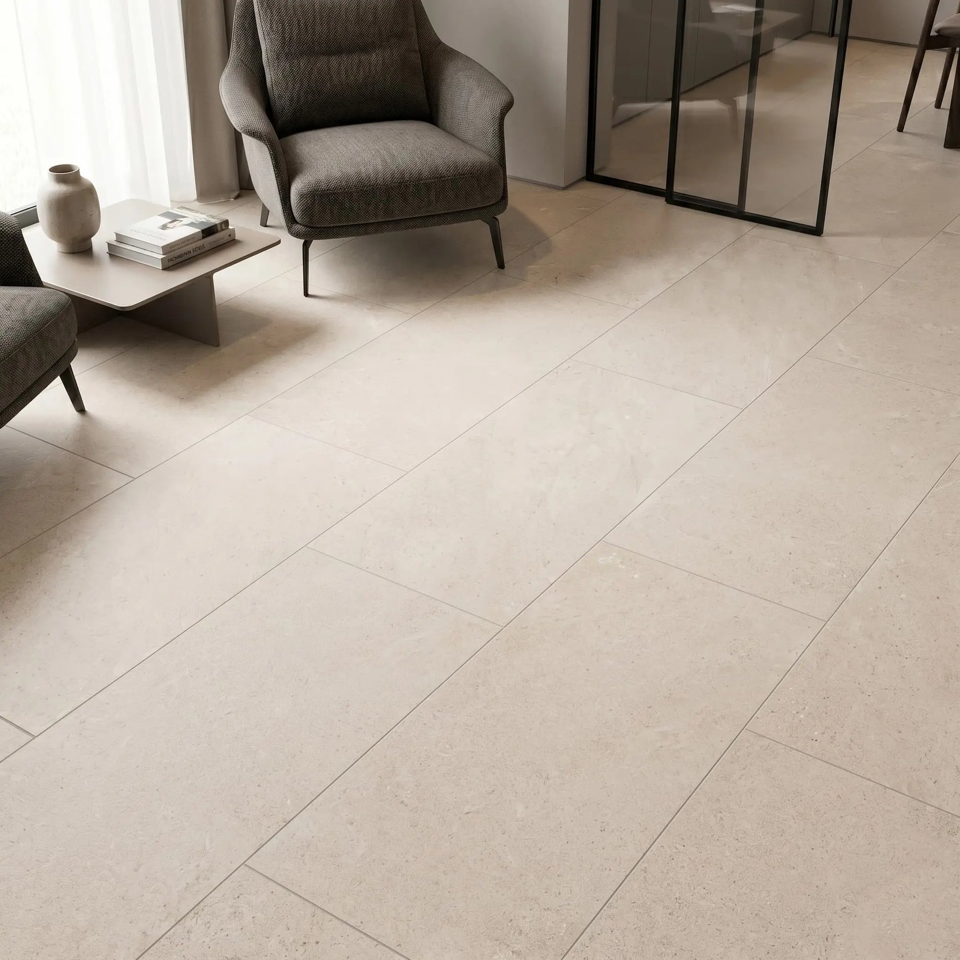 Carrelage effet pierre PADOVA Minéral pierre naturelle