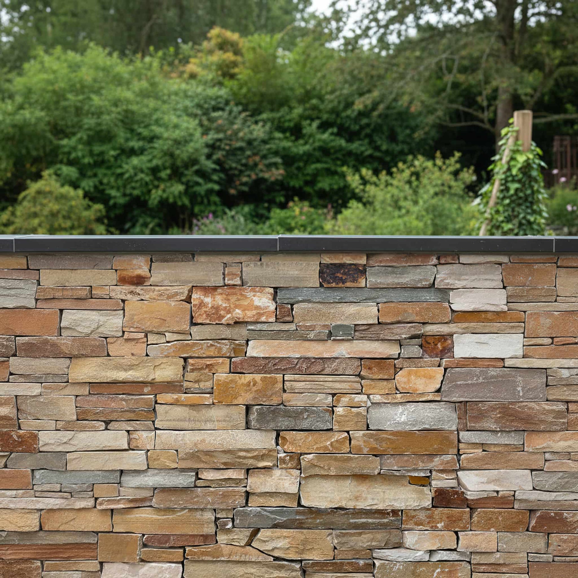 Verblendstein QUARTZITE HONEY - Préassemblé Minéral Naturstein