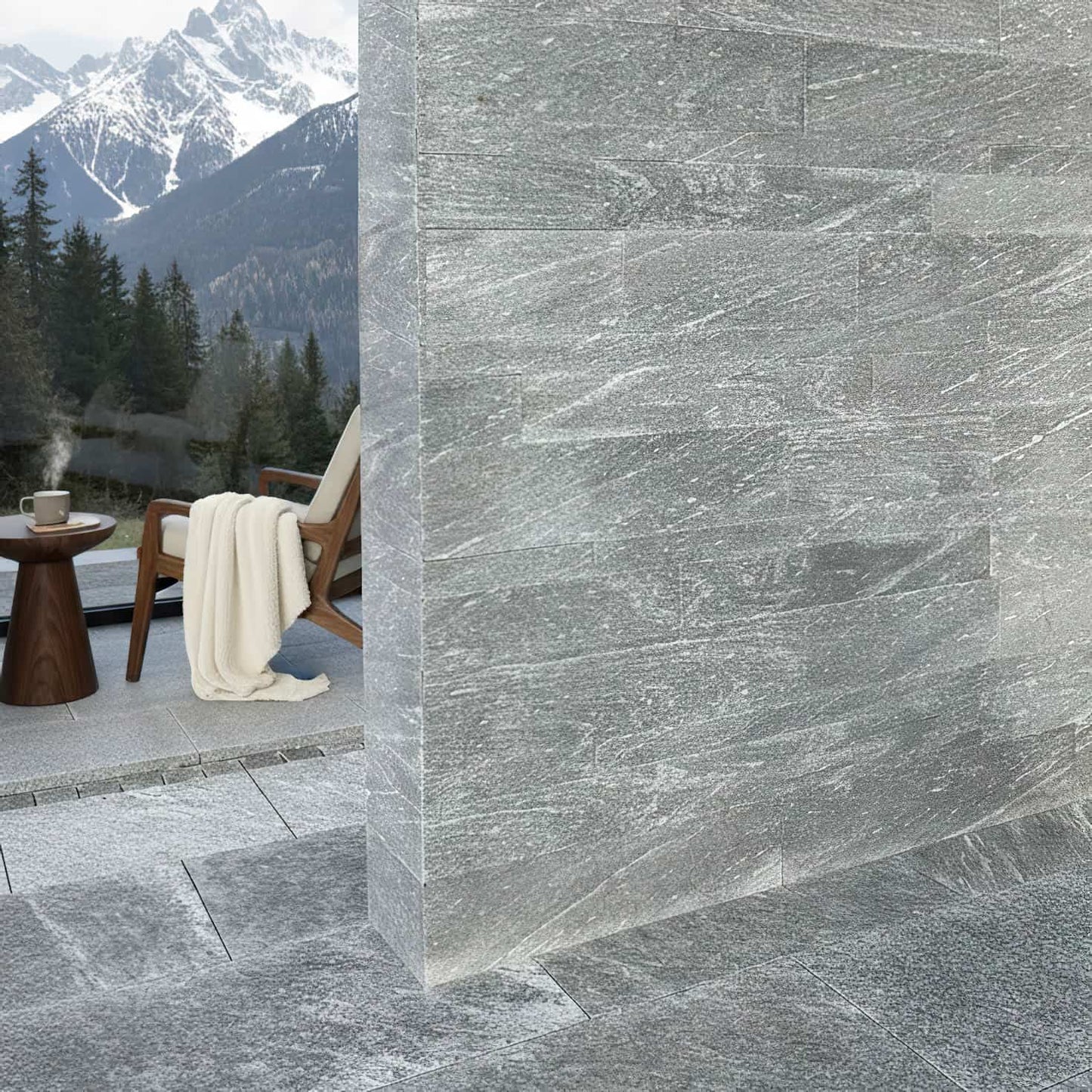 Verblender Kalkstein ALPINA WHITE cp