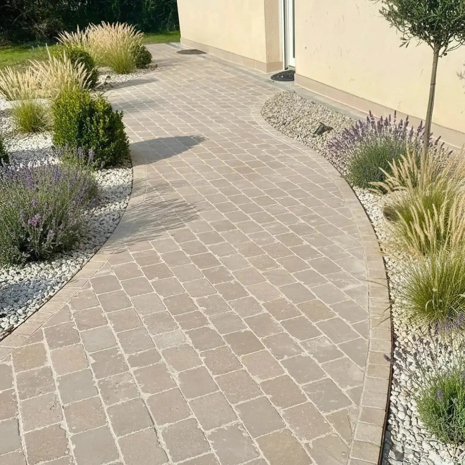 Pflaster Kalkstein ALMENDRA BEIGE Minéral Naturstein