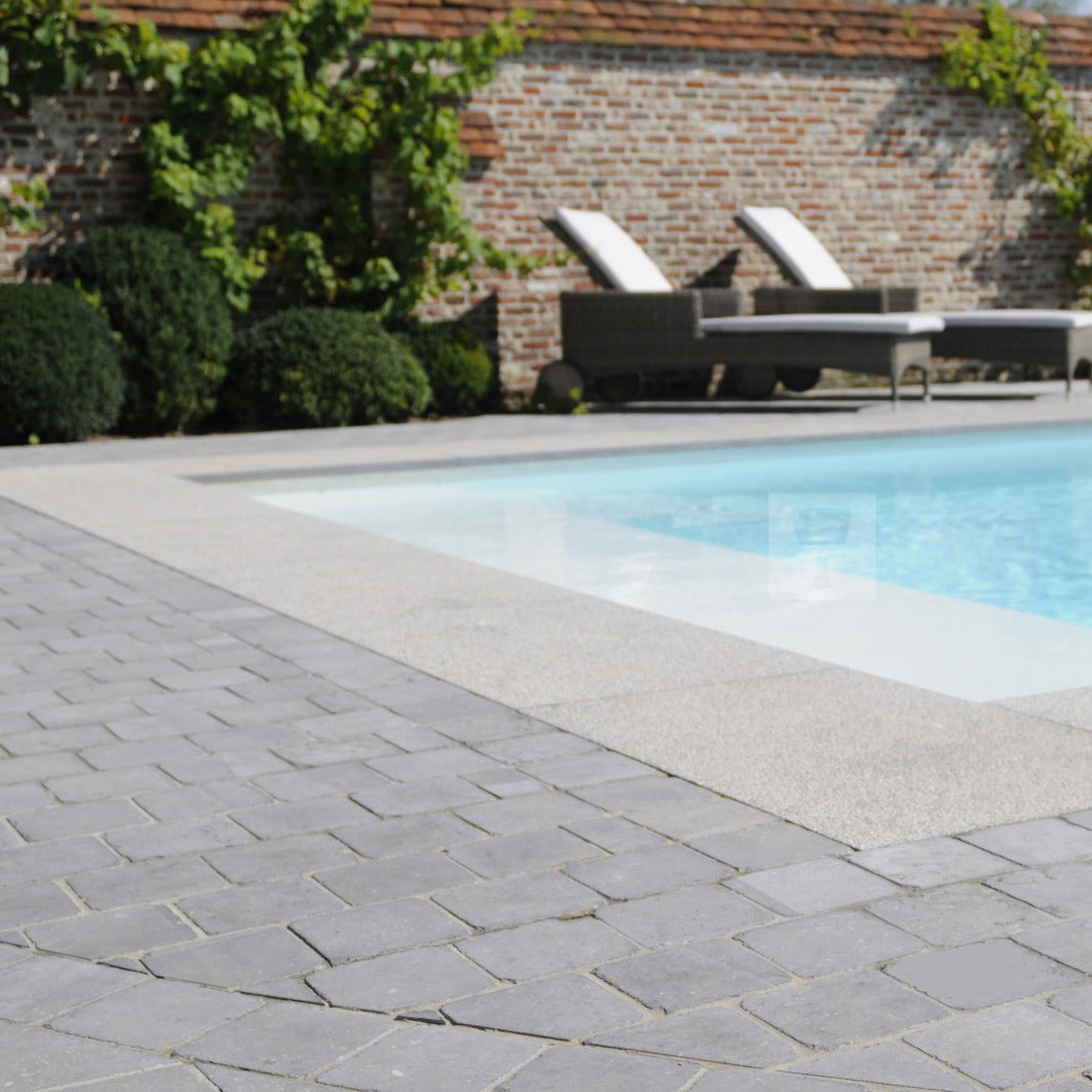 Pflaster Belgischer Blaustein aus HAINAUT