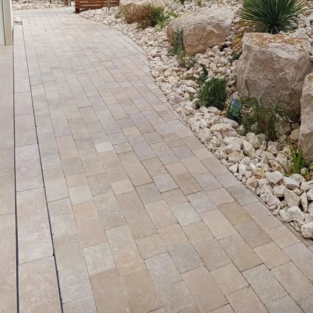 Pflaster Kalkstein SINAI PEARL