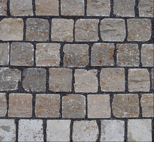Pflaster Kalkstein KIRCHHEIMER getrommelt