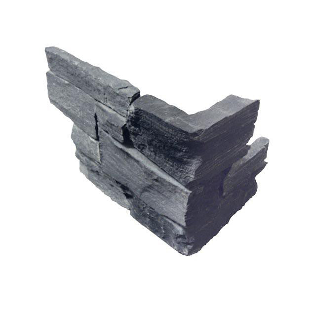 Parement en ARDOISE - Préassemblé + Angles Minéral pierre naturelle