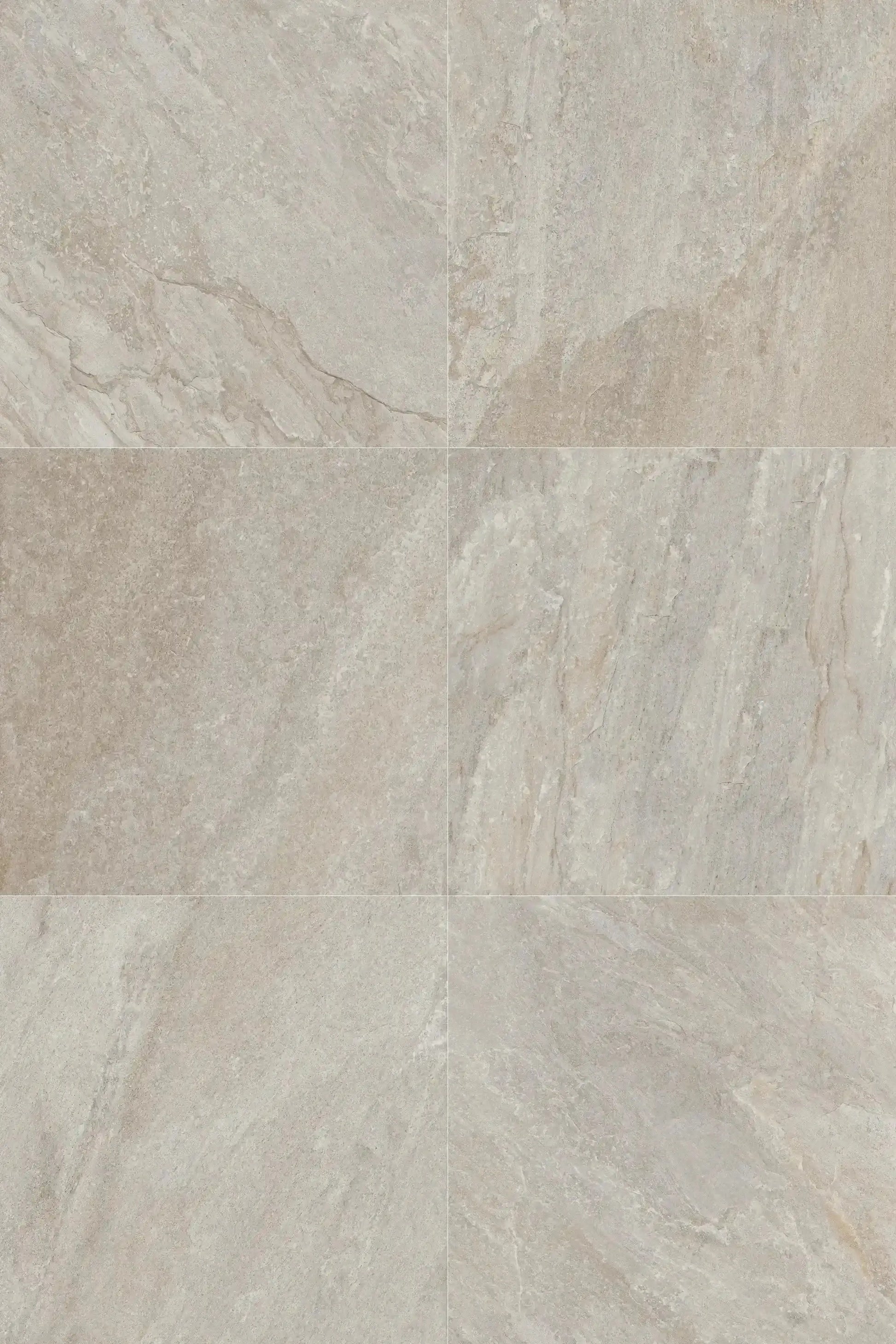 Carrelage extérieur effet pierre RASA BEIGE - 60 x 60 x 2 cm Minéral pierre naturelle