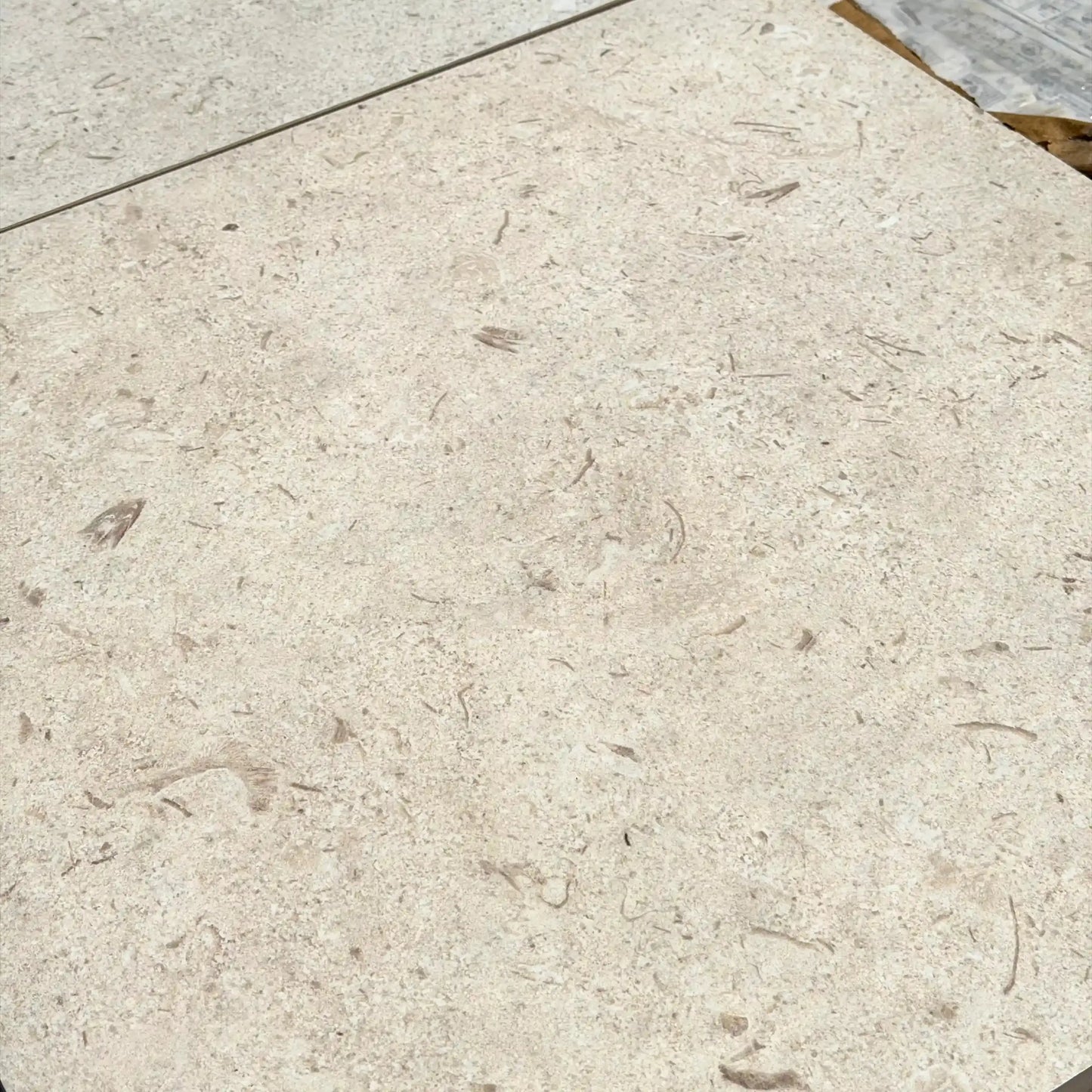 Carrelage extérieur effet pierre SHELLSTONE  - 60 x 60 x 2 cm Minéral pierre naturelle