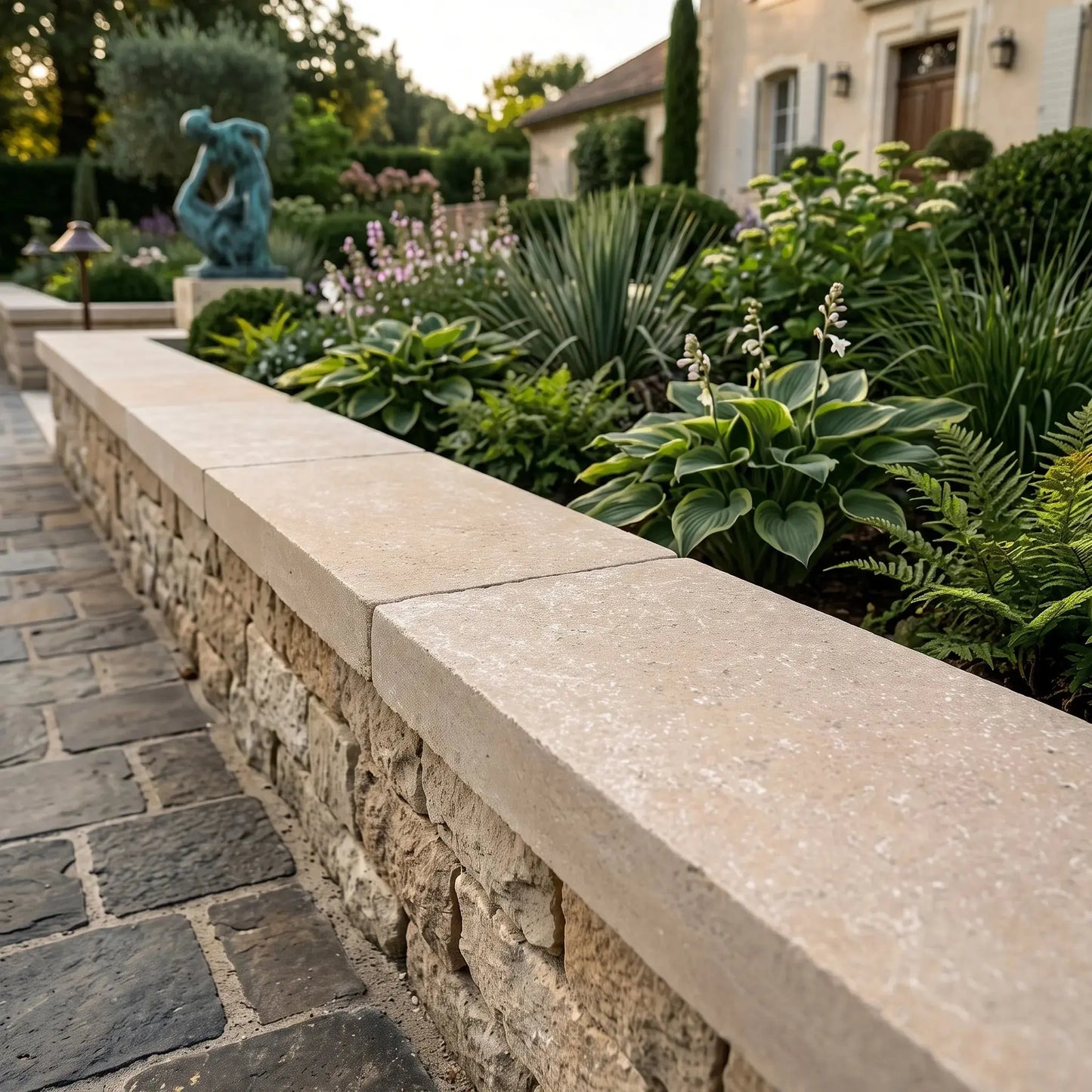 SINAI PEARL Limestone coping - Thickness 6 or 8 cm
