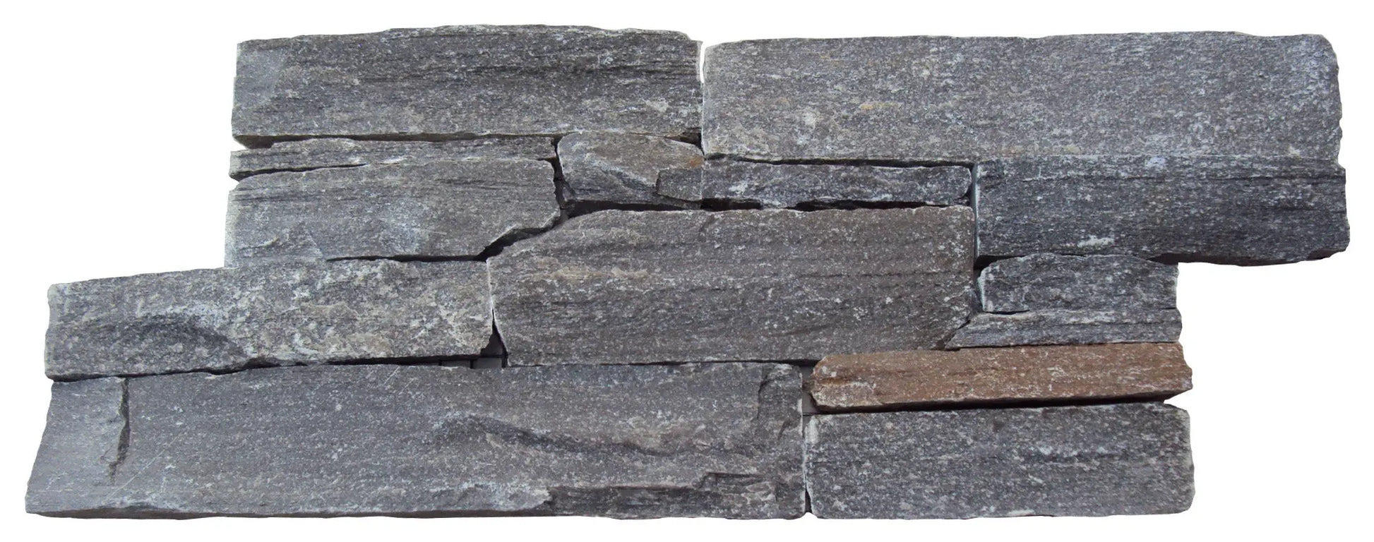 Parement QUARTZITE SLIVERT - Préassemblé + Angles - Minéral Pierre Naturelle