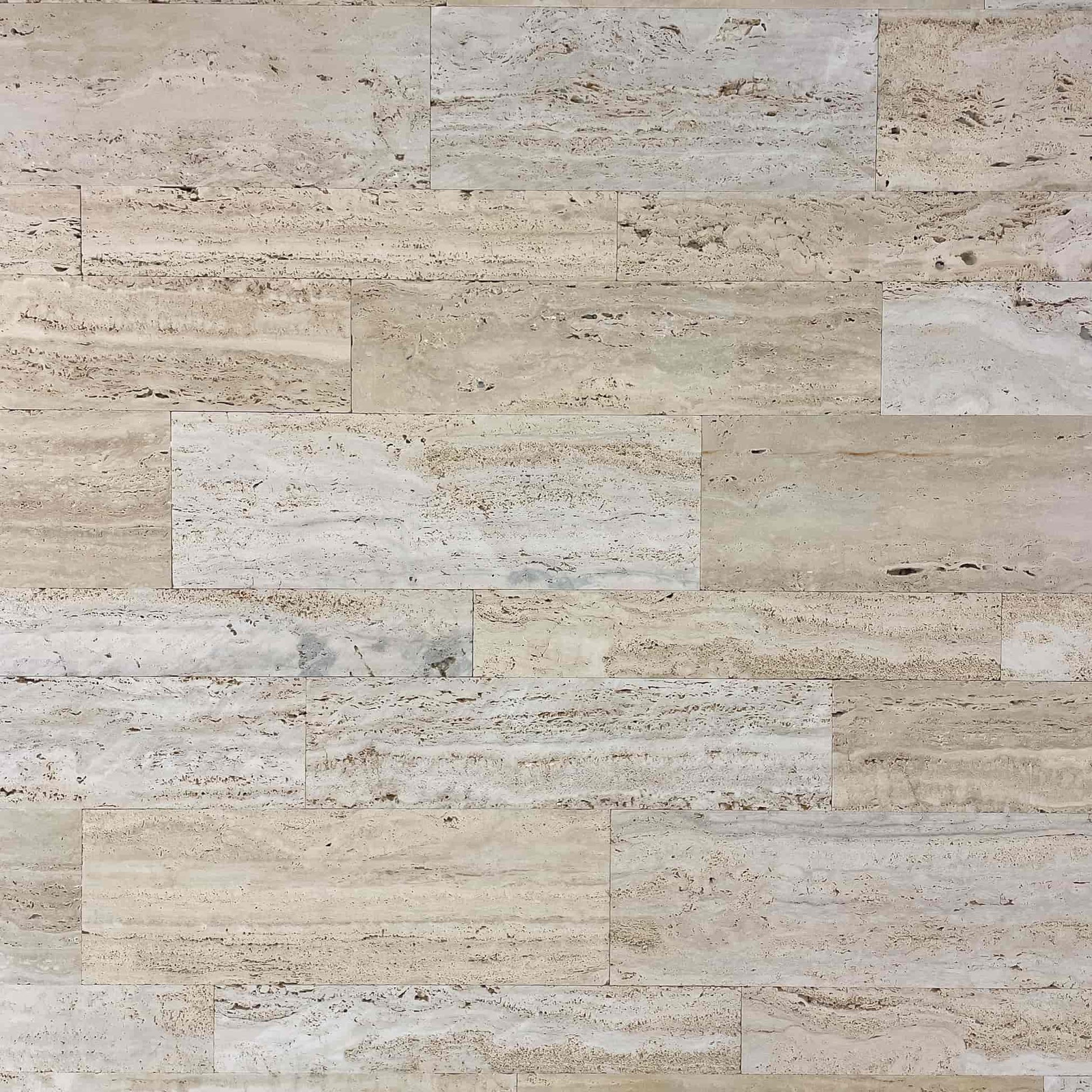 Parement TRAVERTIN VEINCUT Minéral pierre naturelle