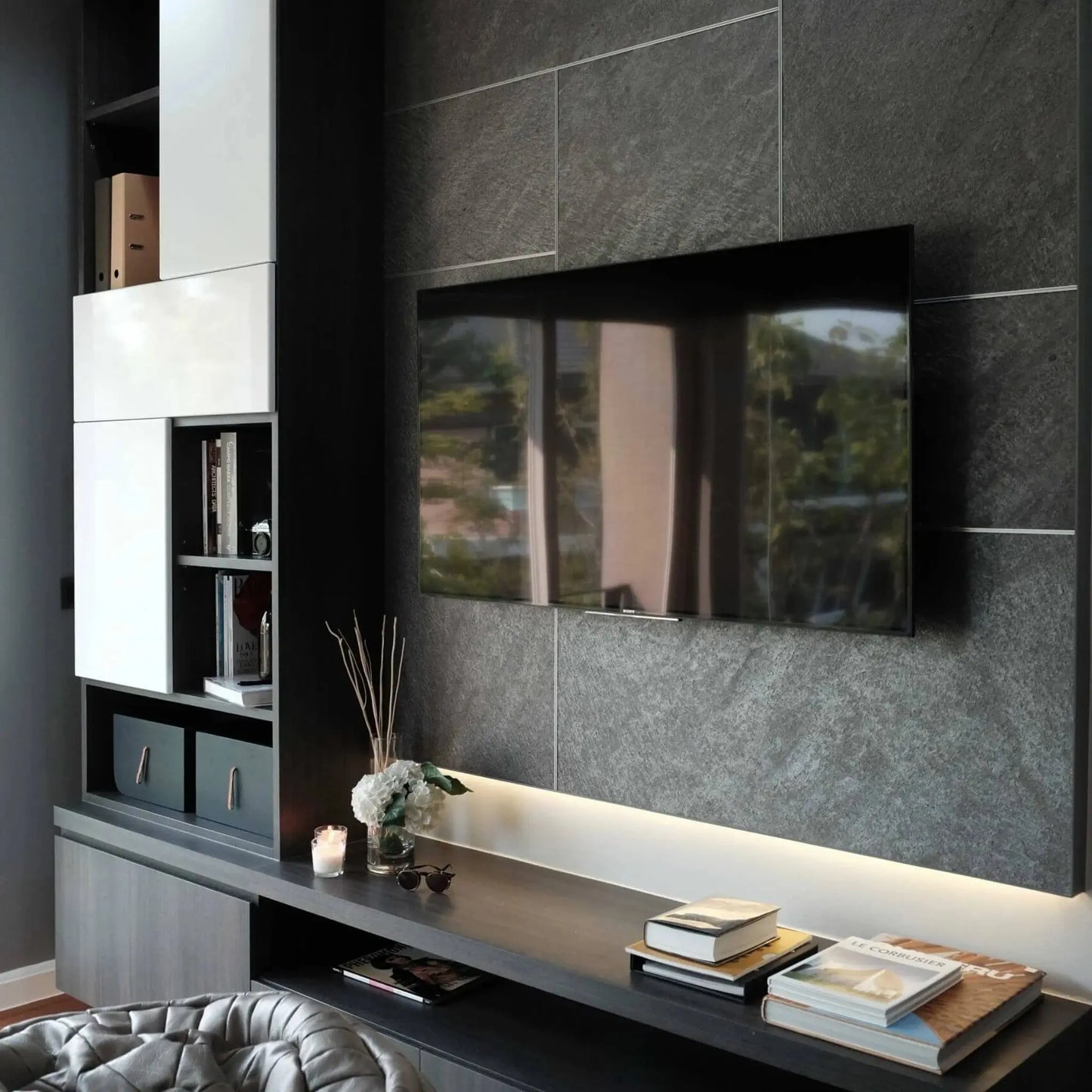 Natursteinfurnier TITANE Minéral Naturstein