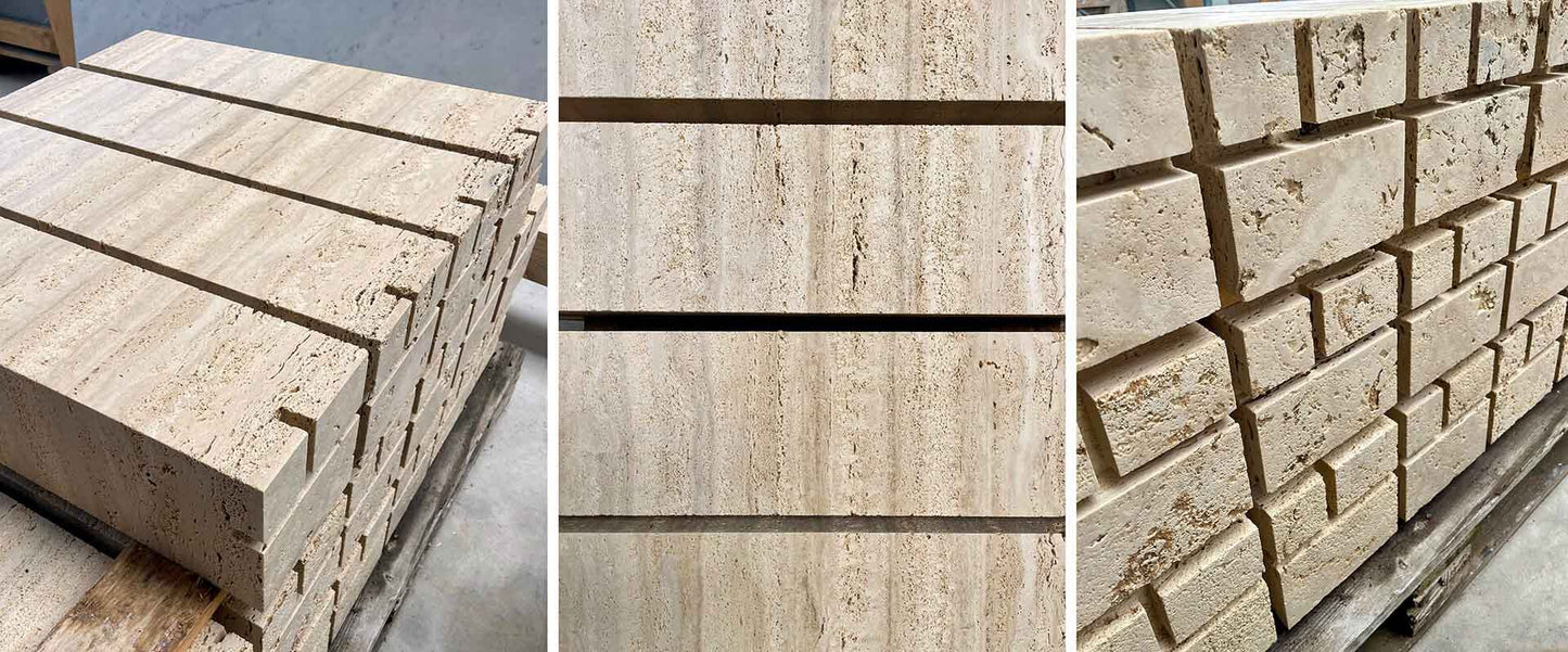 TRAVERTIN RÖMISCHER VEIN CUT geschliffen